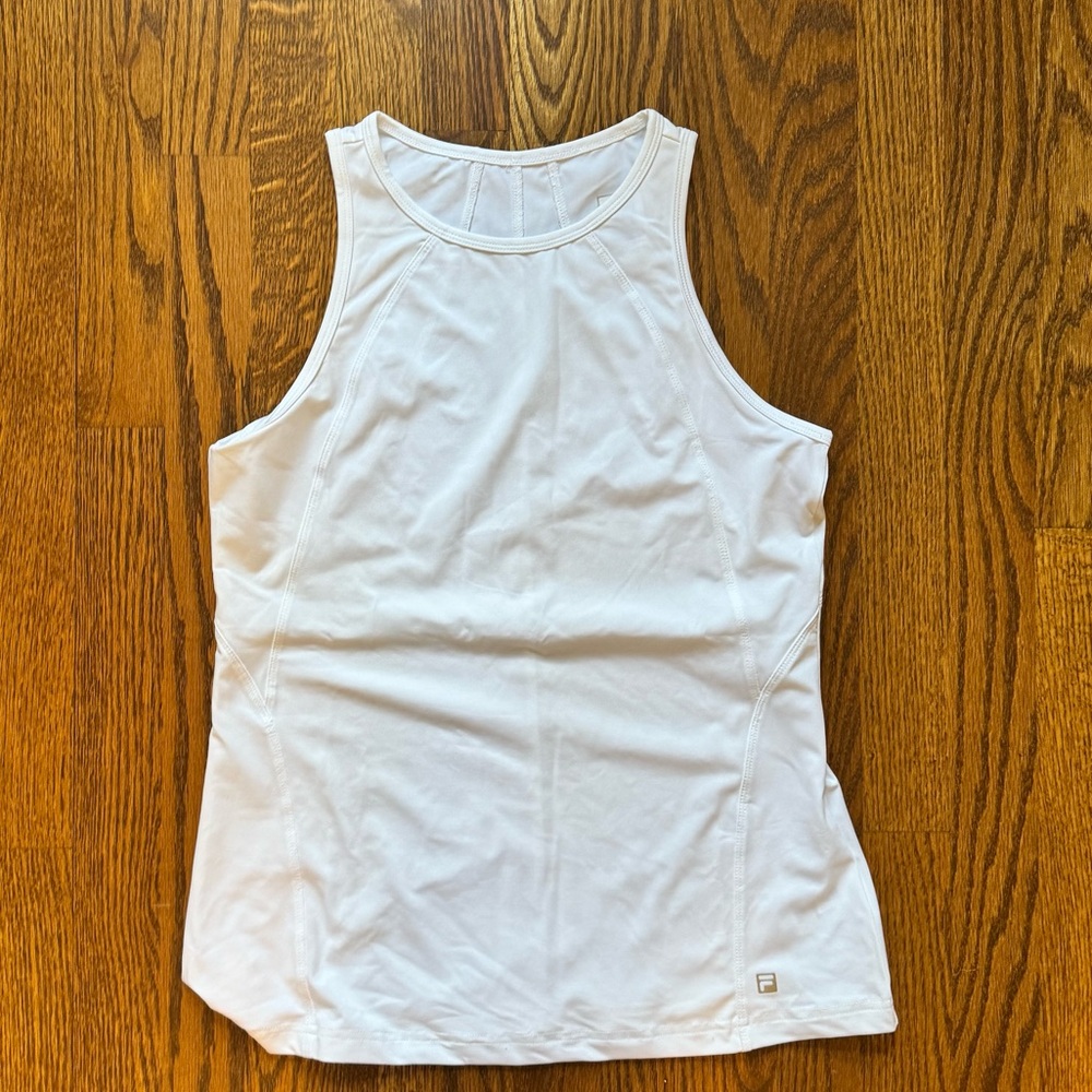 FILA Women's Essential Full Coverage Tennis Tank Top